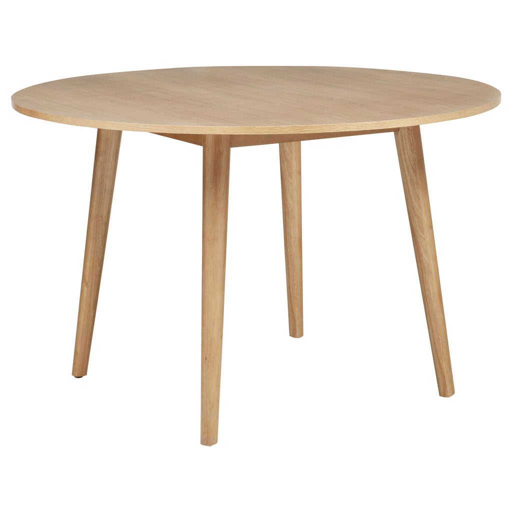 Calloway - Round Dining Table - Brown