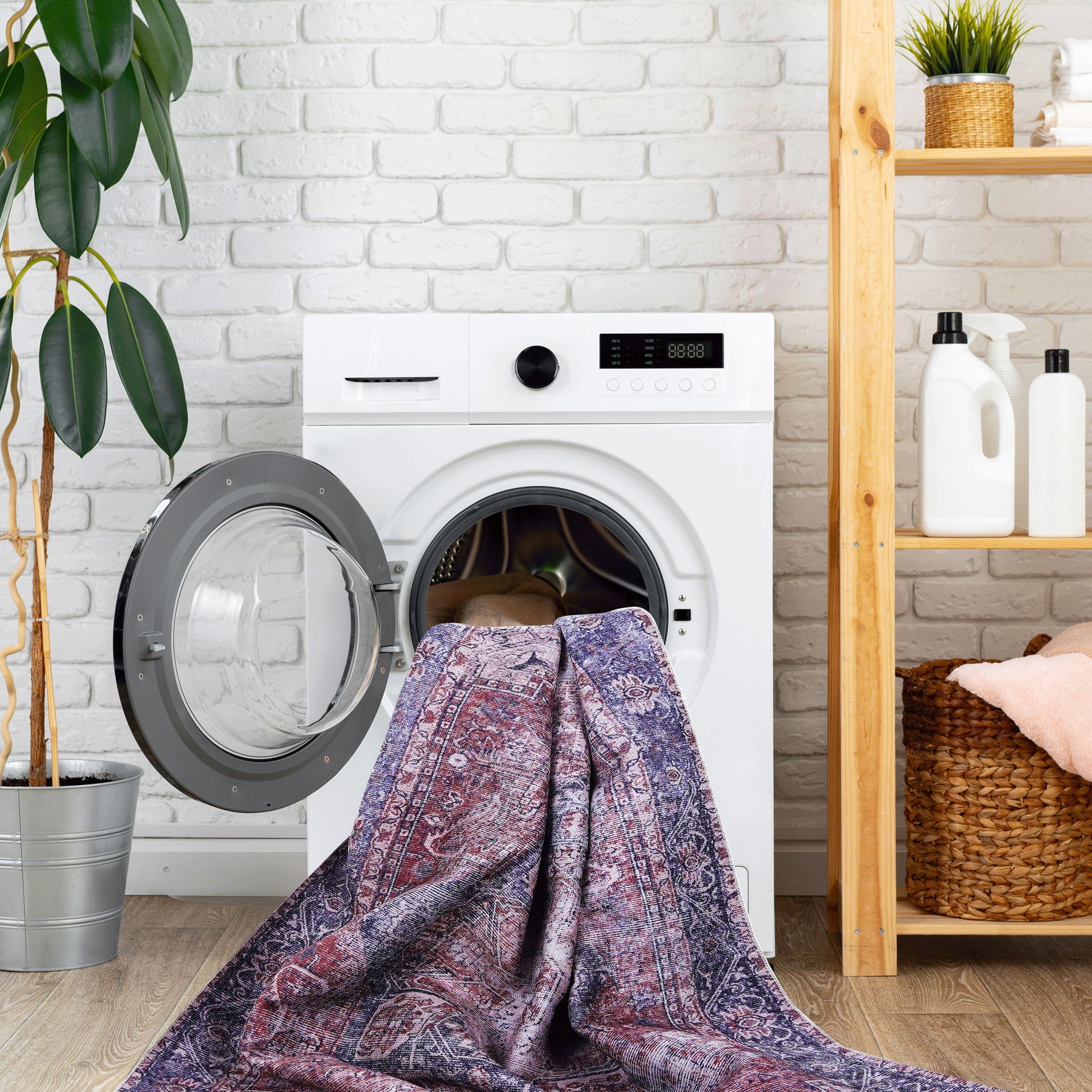 Maval - Unique Washable Area Rug