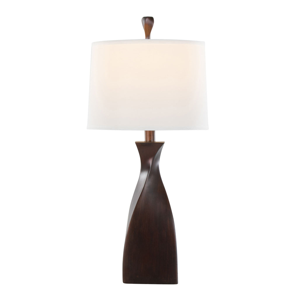 Curvo - Contemporary Polyresin Table Lamp (Set of 2)