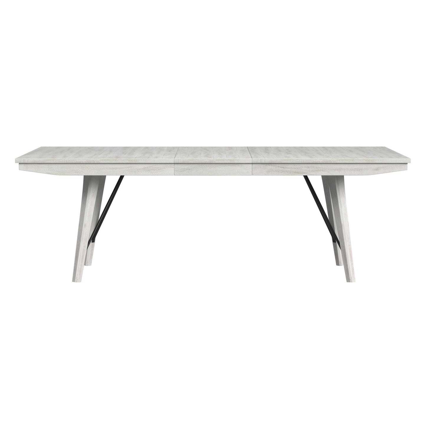 Rogen Rustic - Dining Table With 18"" Leaf - Rustic White