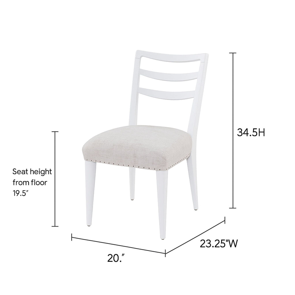 Ladderback Side Dining Chair (Set of 2)