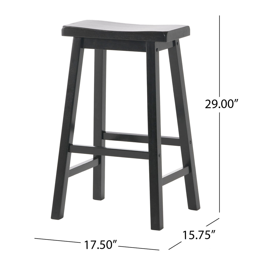 Saddle Stool - Black