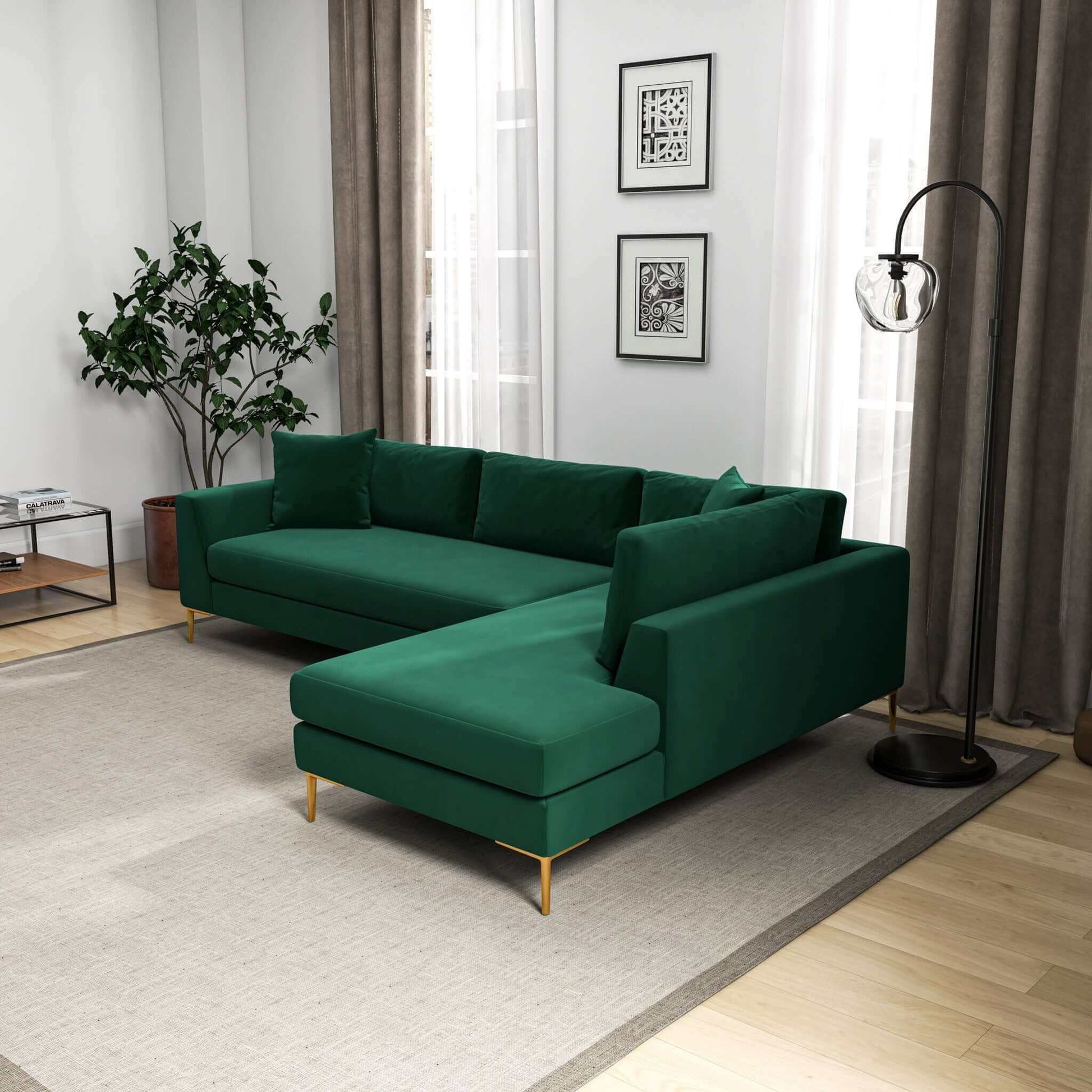 Mano - L-Shaped Sectional Sofa