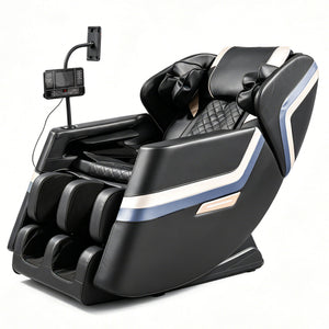 Massage Chair Recliner, Zero Gravity & Full Body Air Pressure - Black