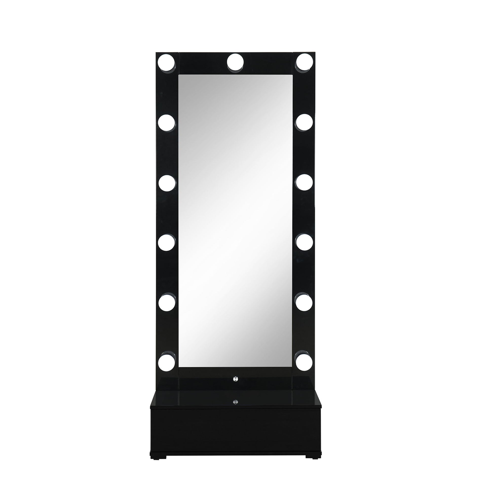 Elisa - Narrow Tall Mirror With Speaker And Drawer
