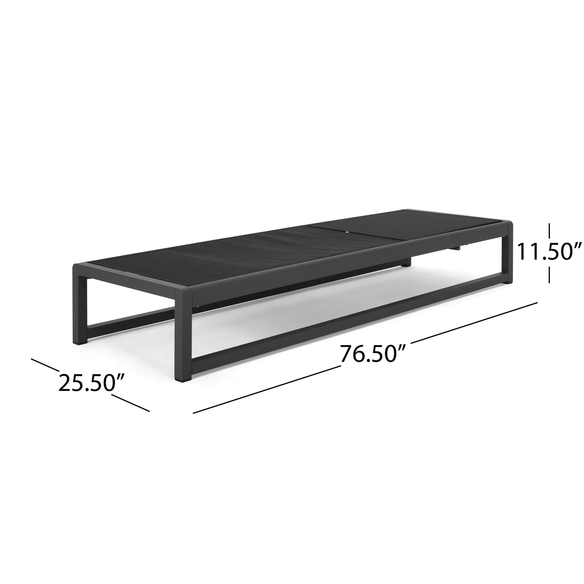 Outdoor Nylon Chaise Lounge, (Set of 2)