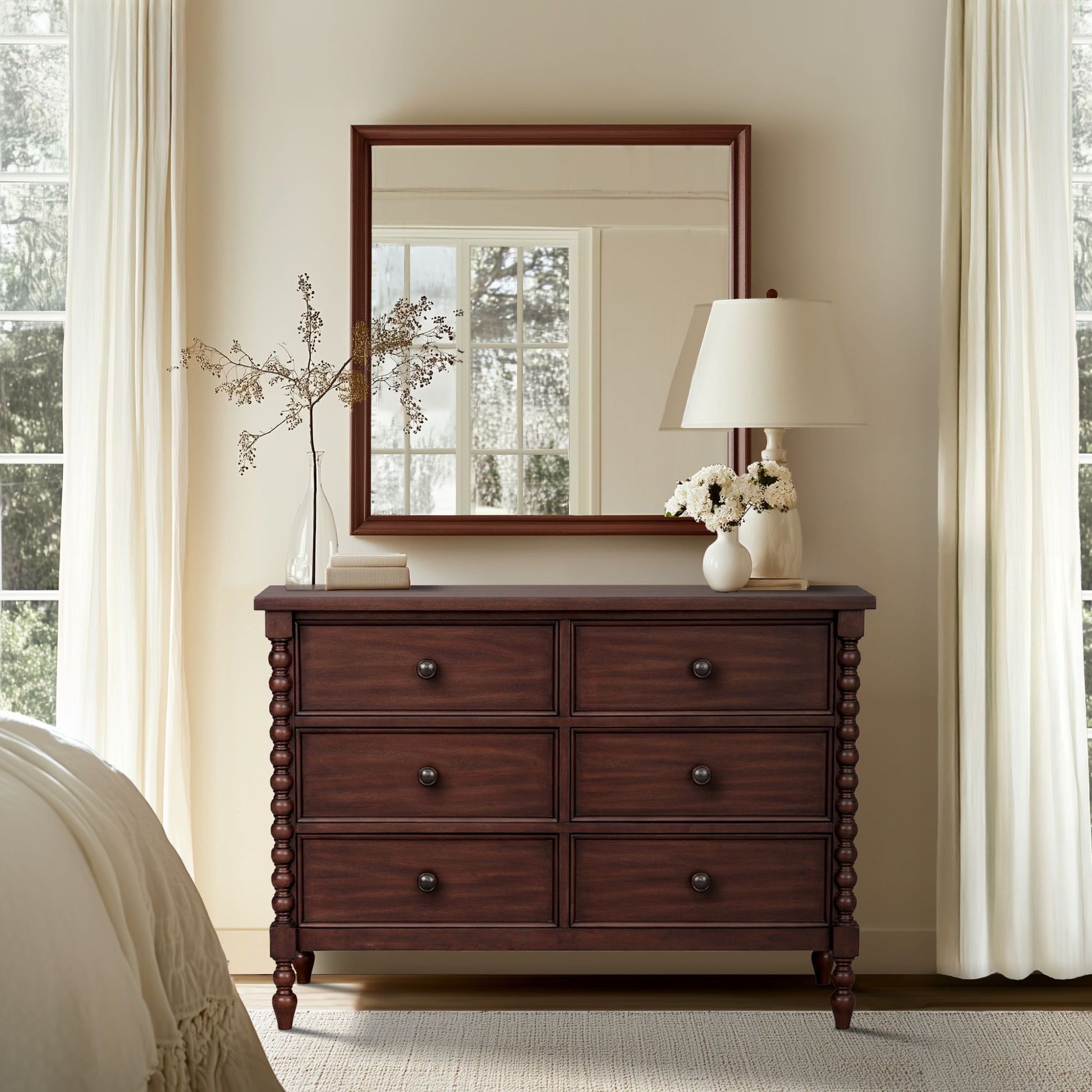 Beckett - Small Dresser - Morocco Brown