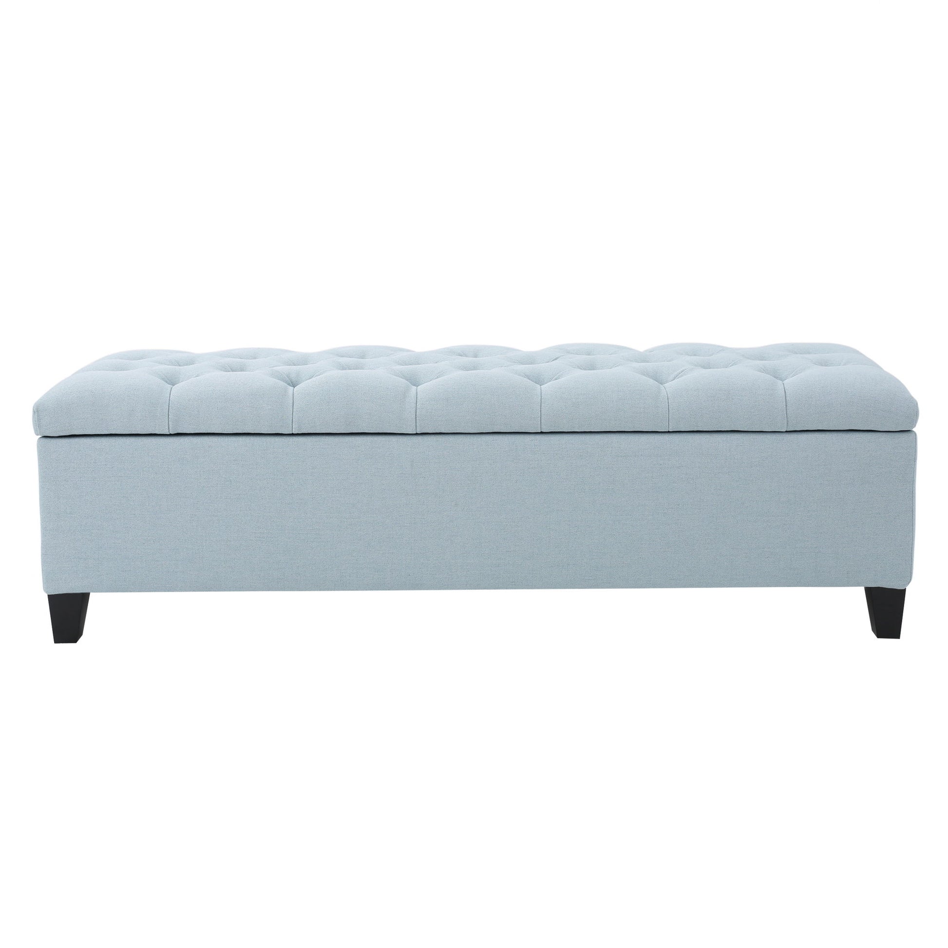 Glouster - Contemporary Storage Ottoman With Button Tufted Design
