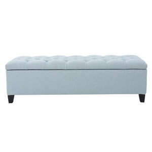 Glouster - Contemporary Storage Ottoman With Button Tufted Design