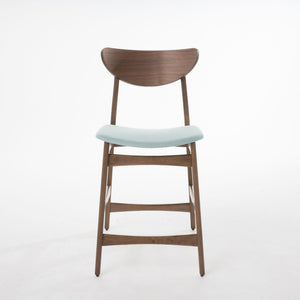 Elegant Counter Height Chair With Cushioned Seat