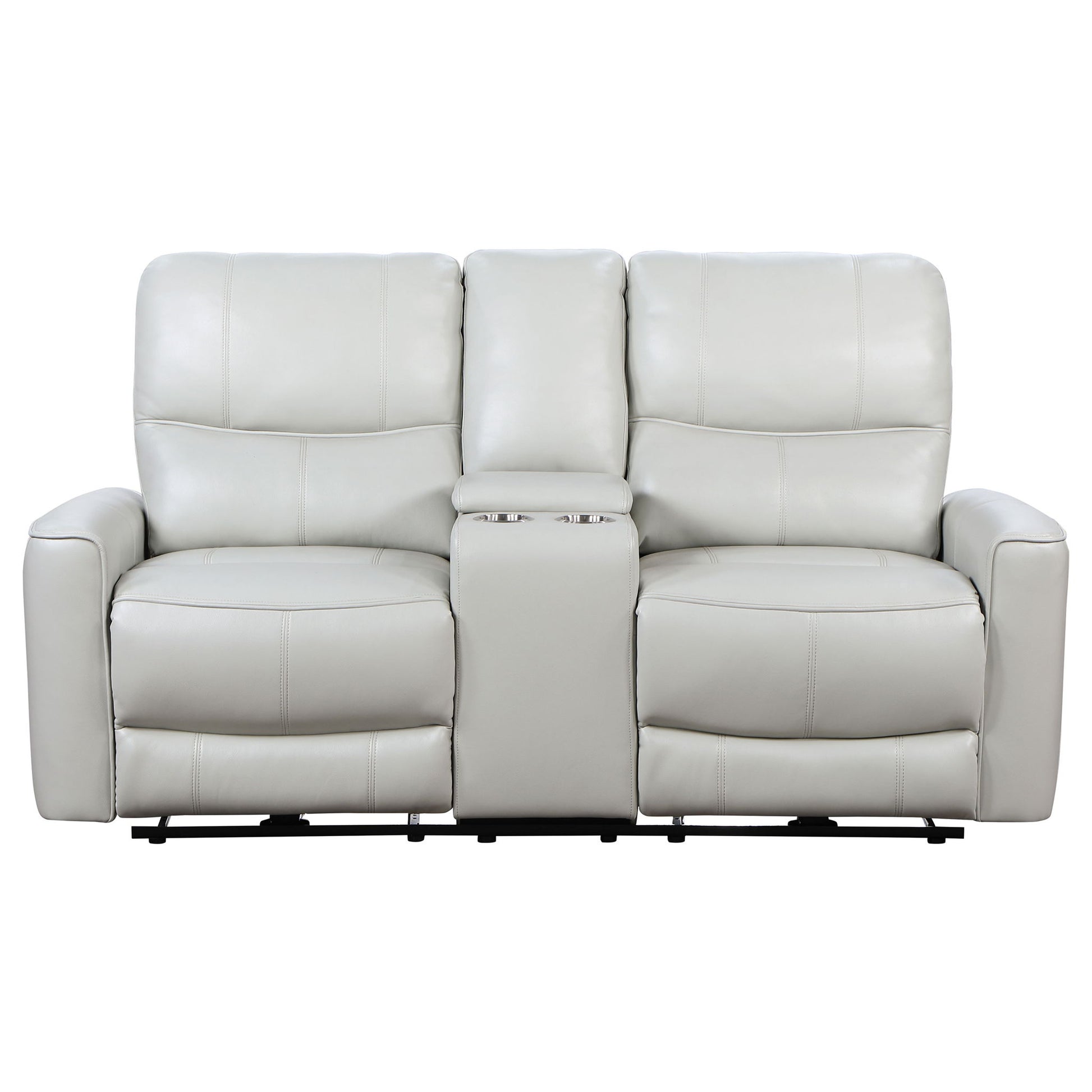 Denson - Power Reclining Loveseat With Console And USB Port