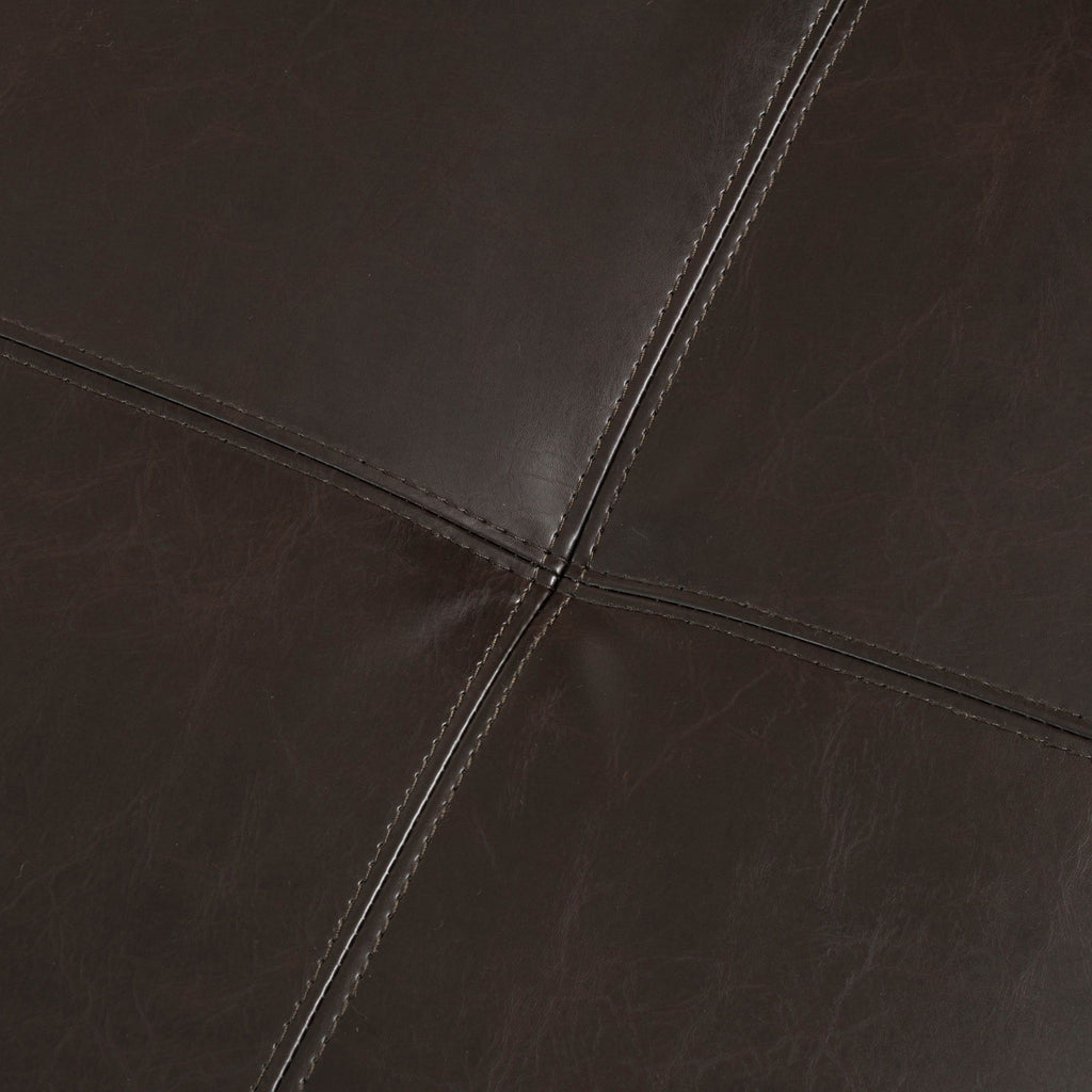 Lanister - Ottoman Double Top Storage - Brown