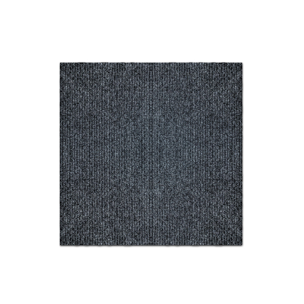 Diy Module Interlocking Decking Carpet Tiles For Patio, Porch, Poolside, Balcony, Backyard Polypropylene - Gray