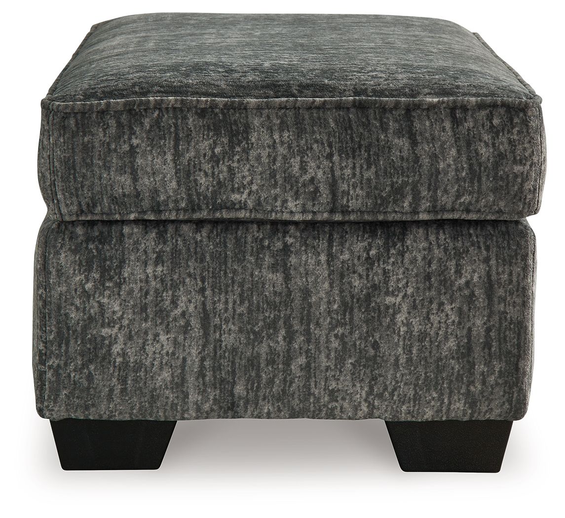 Lonoke - Ottoman - Gunmetal