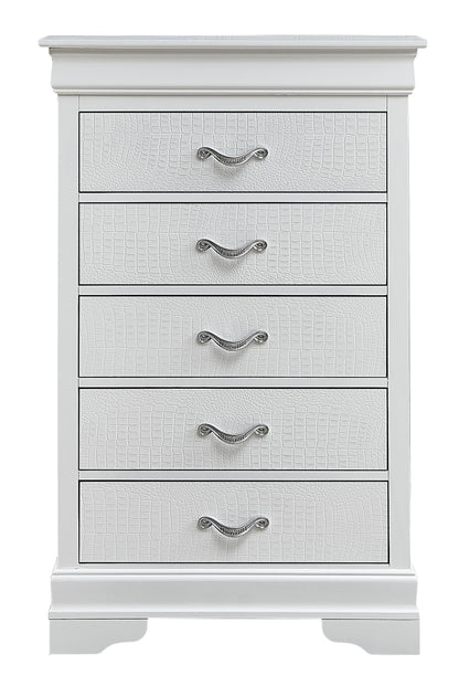 Lorana - G6590-CH Chest - Silver Champagne