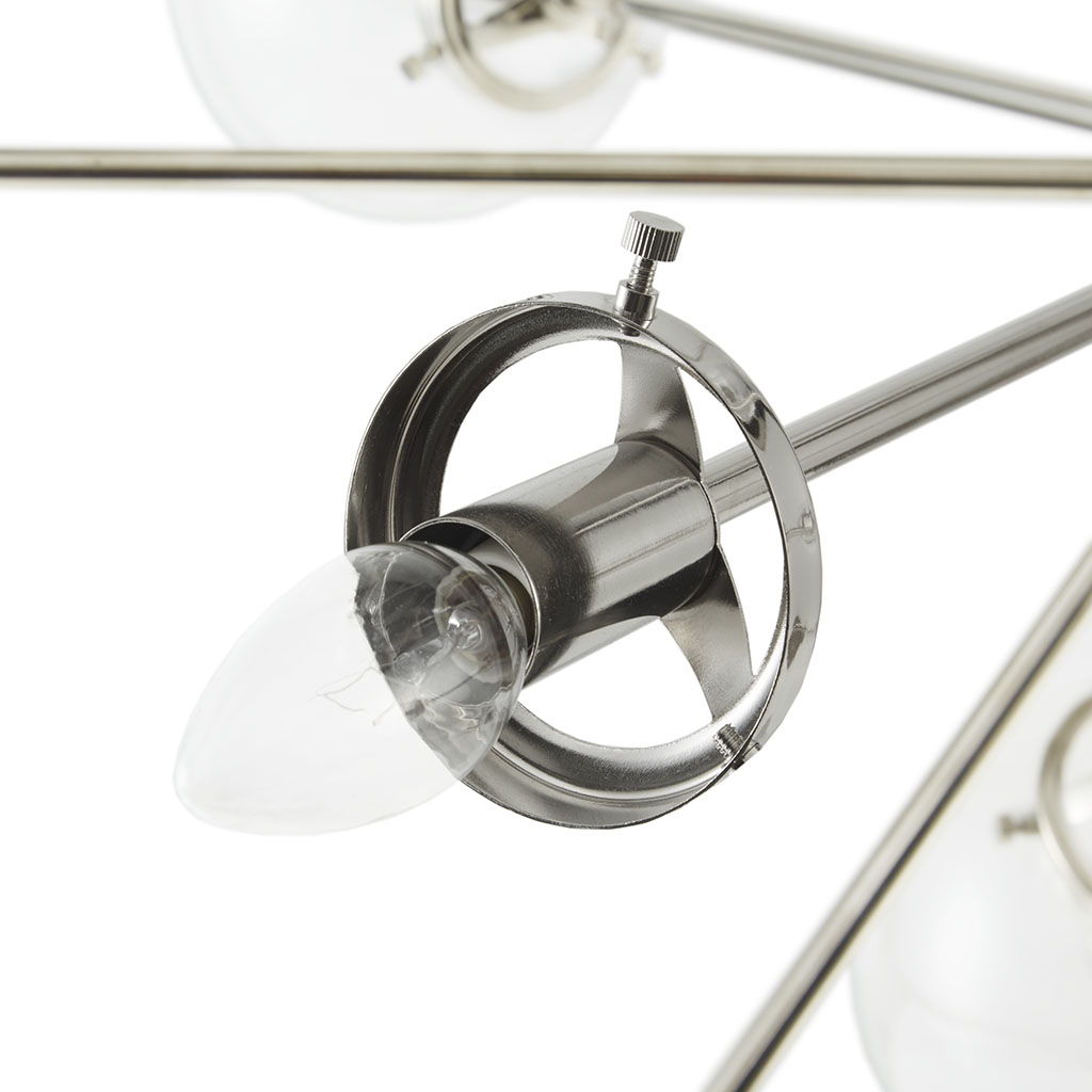 Paige - Chandelier - Silver