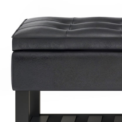 Cosmopolitan - Storage Ottoman Bench with Open Bottom