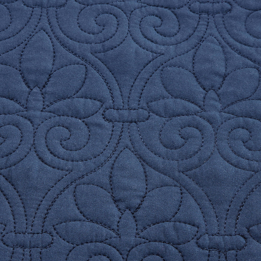 Quebec - Twin Reversible Daybed Cover (Set of 6) - Navy