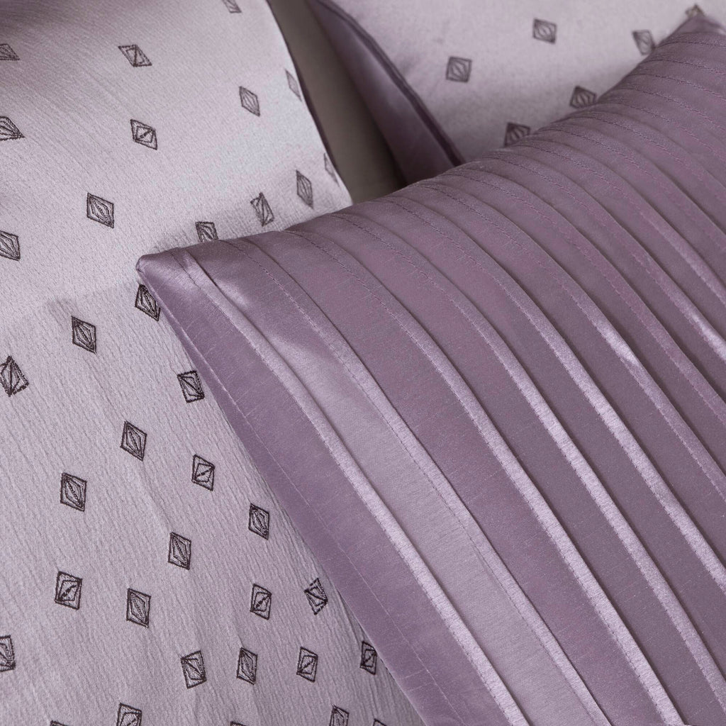 Biloxi - King 6 Piece Duvet Cover Set - Purple
