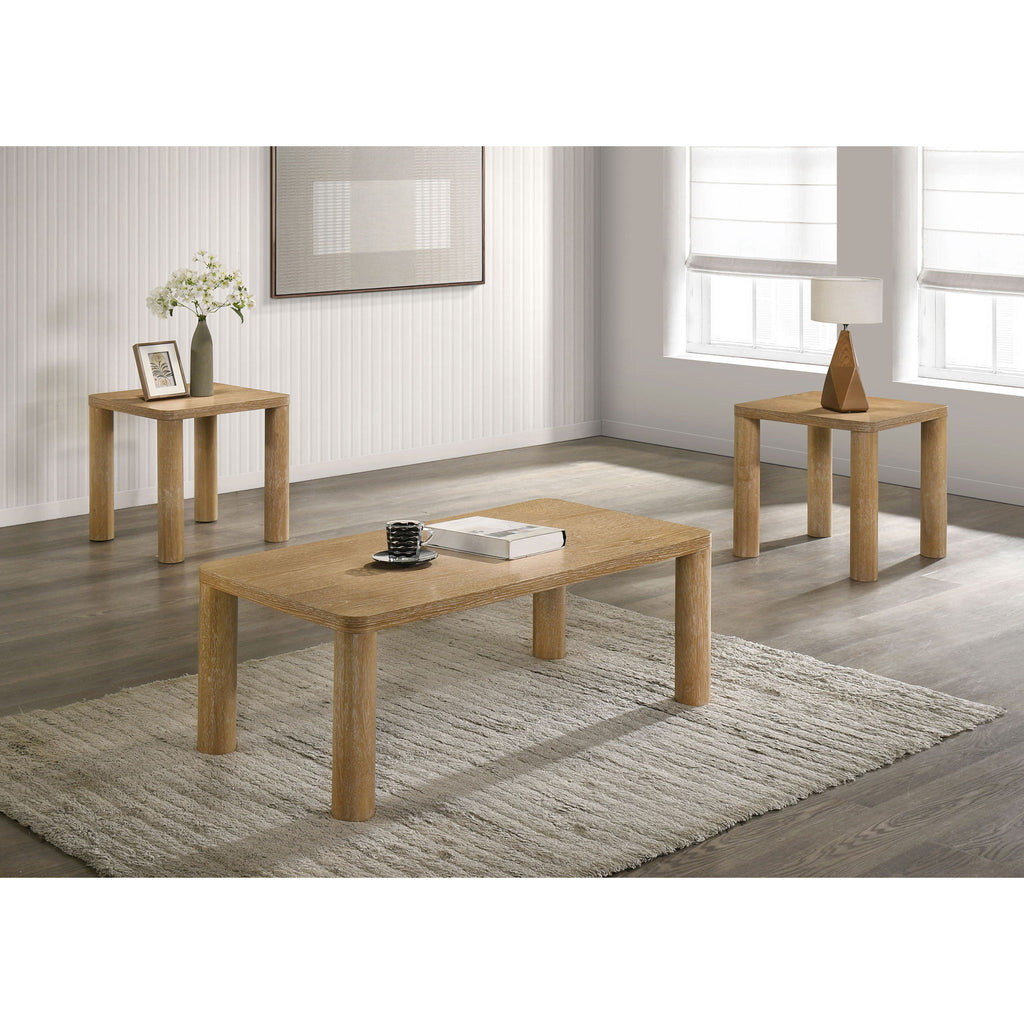 Bryant - Coffee Table Set With Rounded Legs