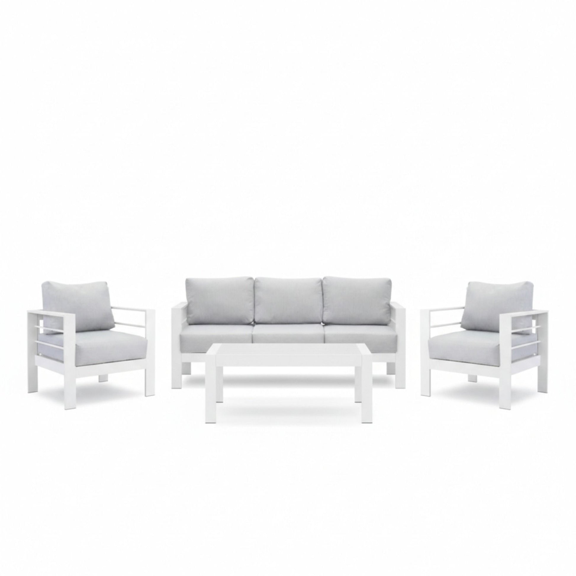 Outdoor Patio Set With All-Weather Thick Cushions