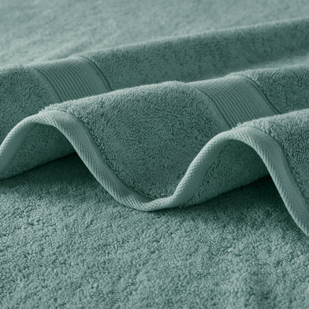 800GSM - 8 Piece Antimicrobial Towel Set - Dusty Green