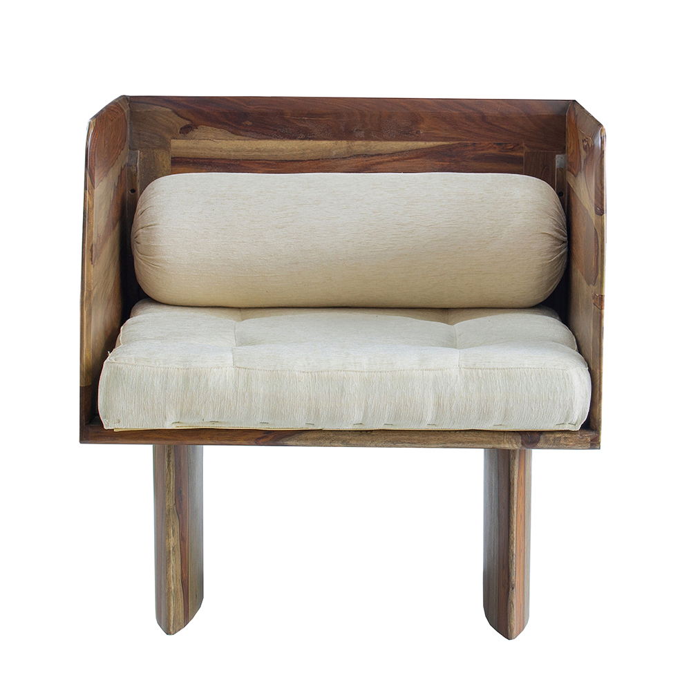 Wooden Sofa - Brown