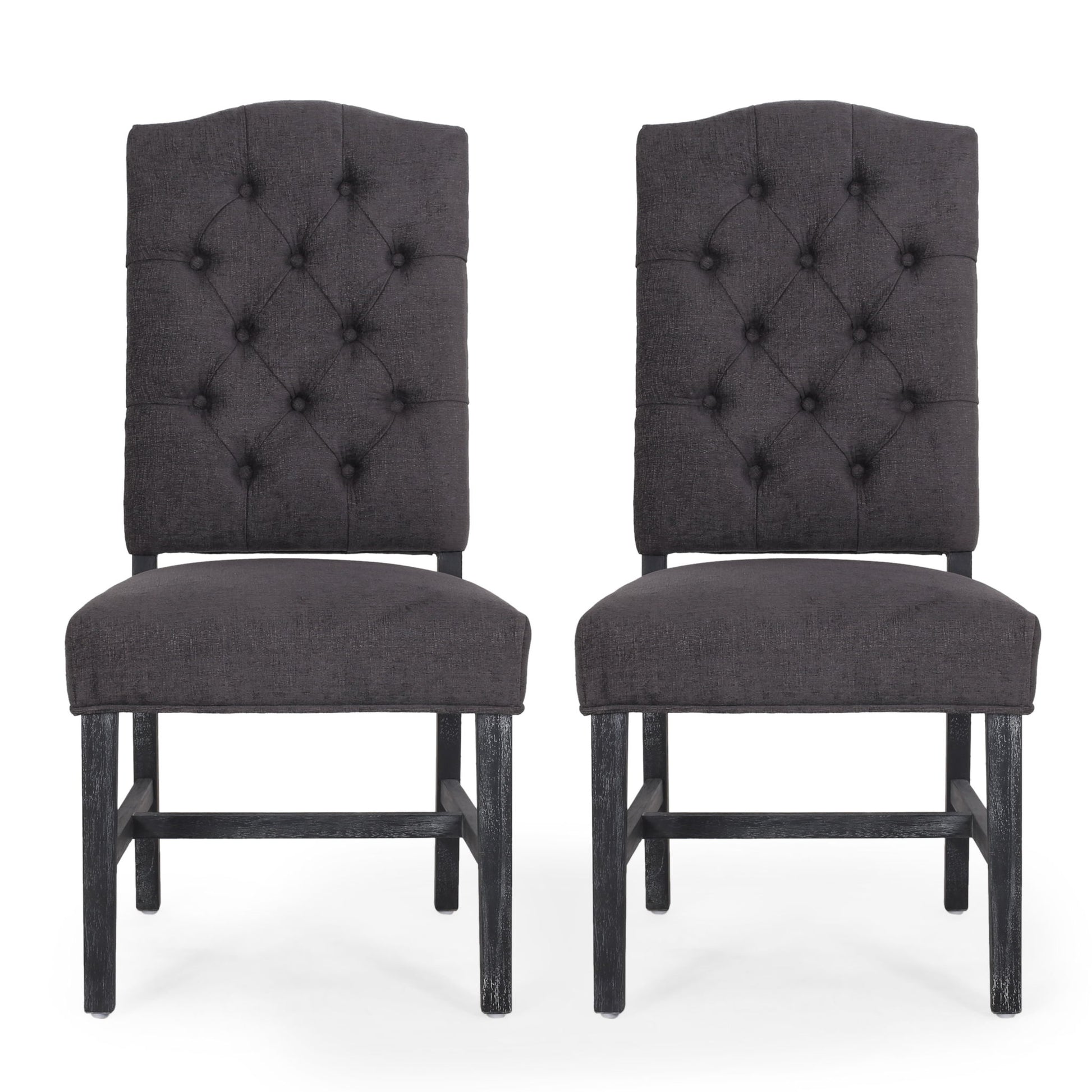 Elegant Dining Chair With Button Tufted Design