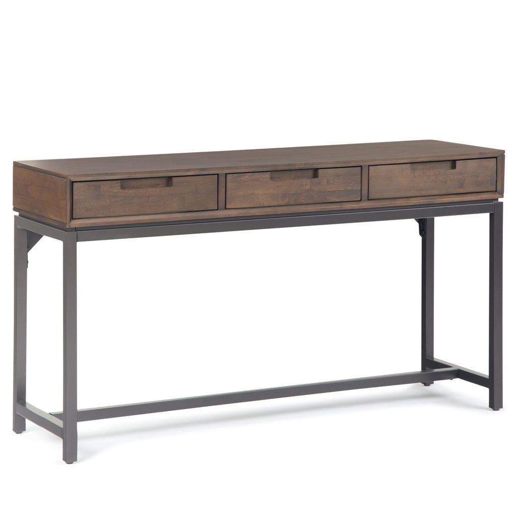 Banting - Wide Console Table - Walnut Brown