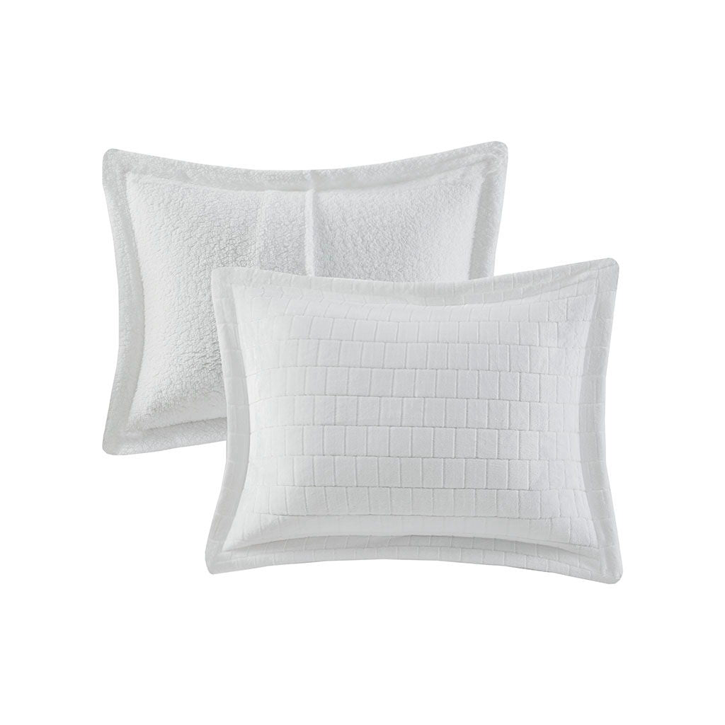Laurie - King Comforter Set - Ivory
