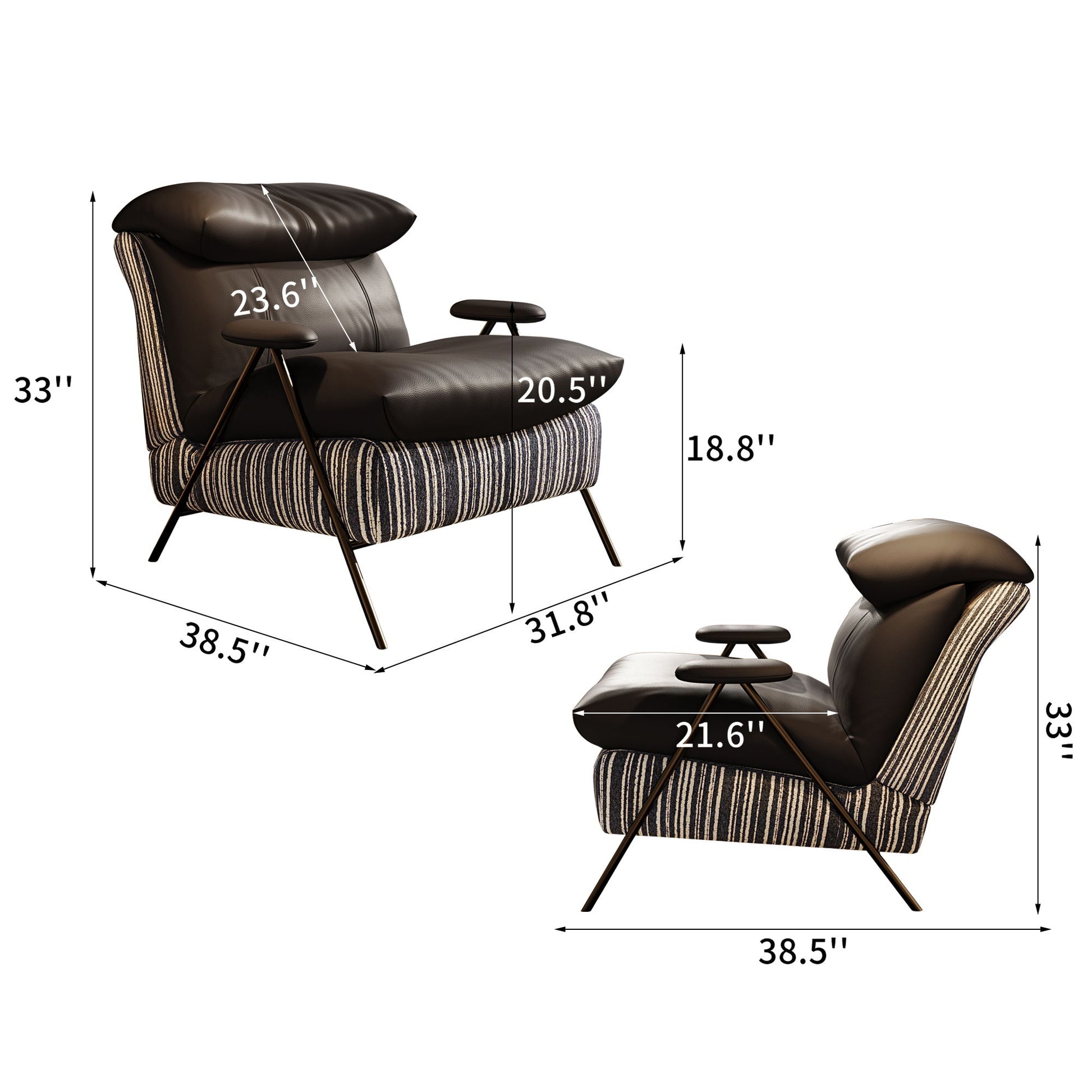 Ergonomic Single Chair