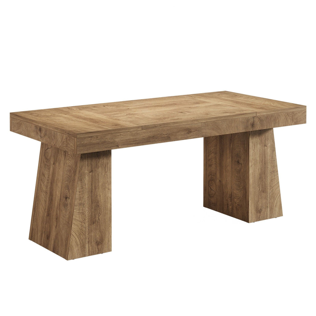 Executive Desk, Workstation With Double Trapezoid Base