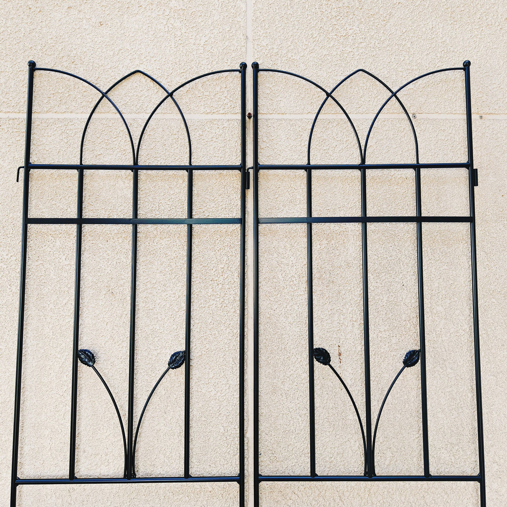 Metal Garden Trellis Rustproof For Climbing Plants Outdoor Flower Support
