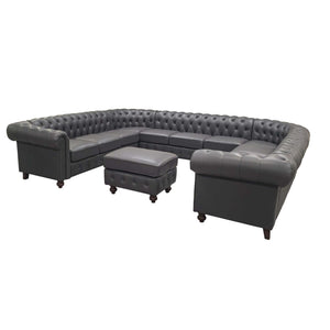 Chesterfield Vintage Style U - Shape Sectional