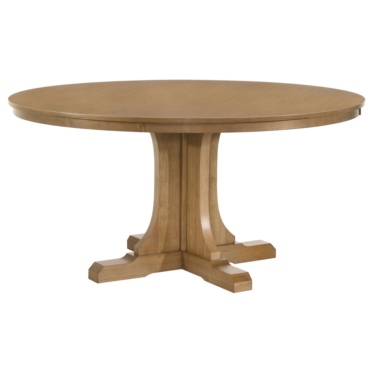 Auburn - 5 Piece Dining Set - Natural / Light Brown