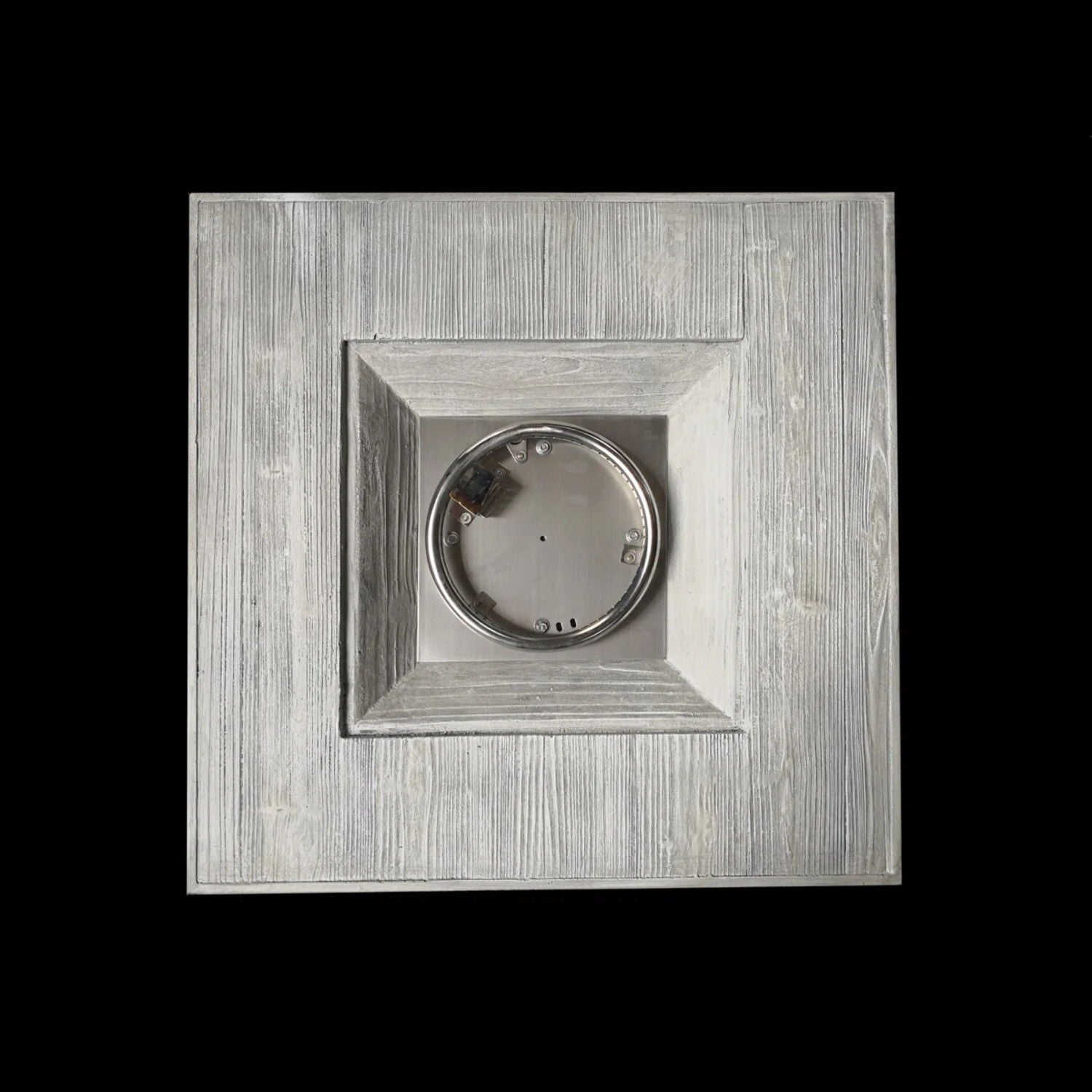 Reinforced Propane Fire Pit Table - Black / Gray