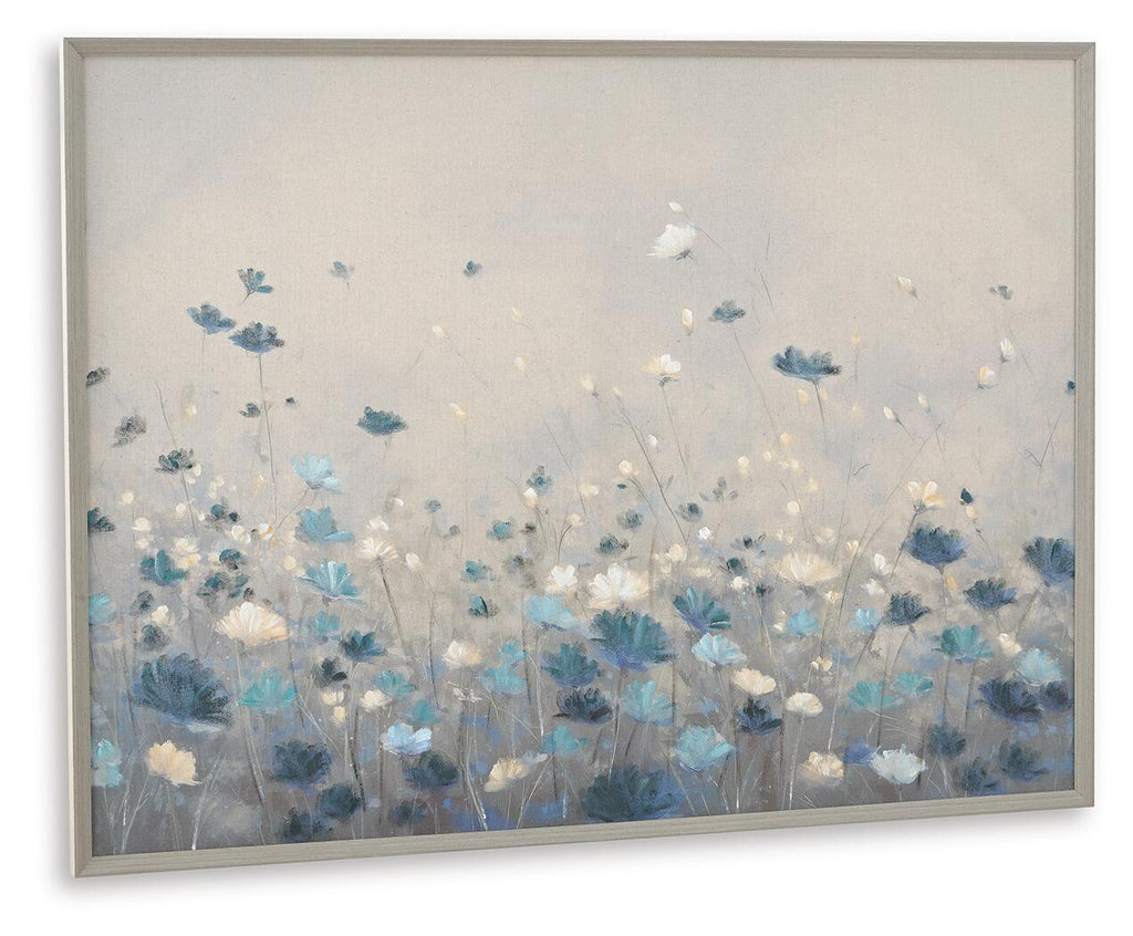 Claydale - Wall Art - Gray / Blue / White