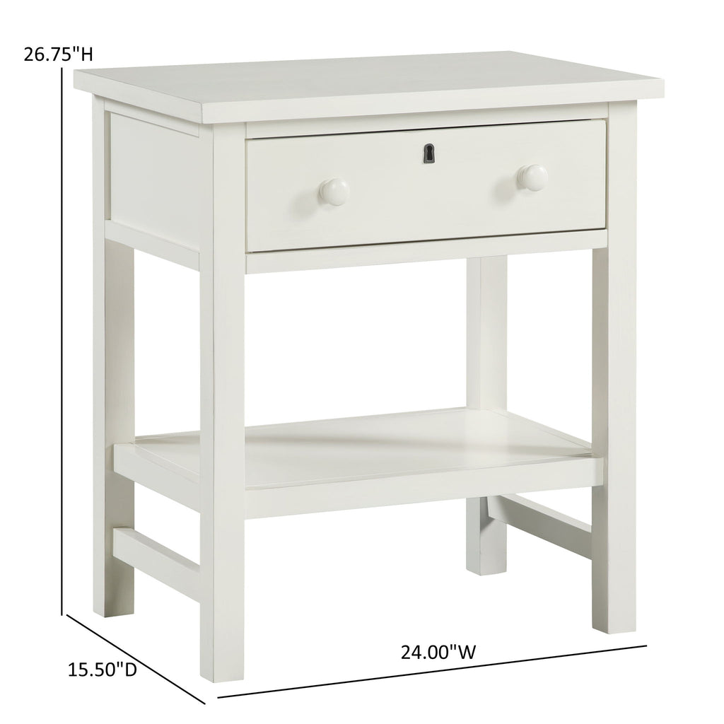 Finley - 1 Drawer Storage Nightstand