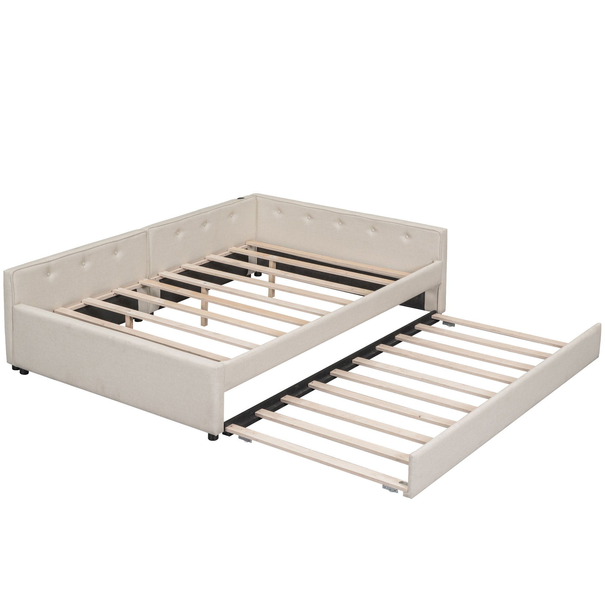 Platform Bed With USB Ports