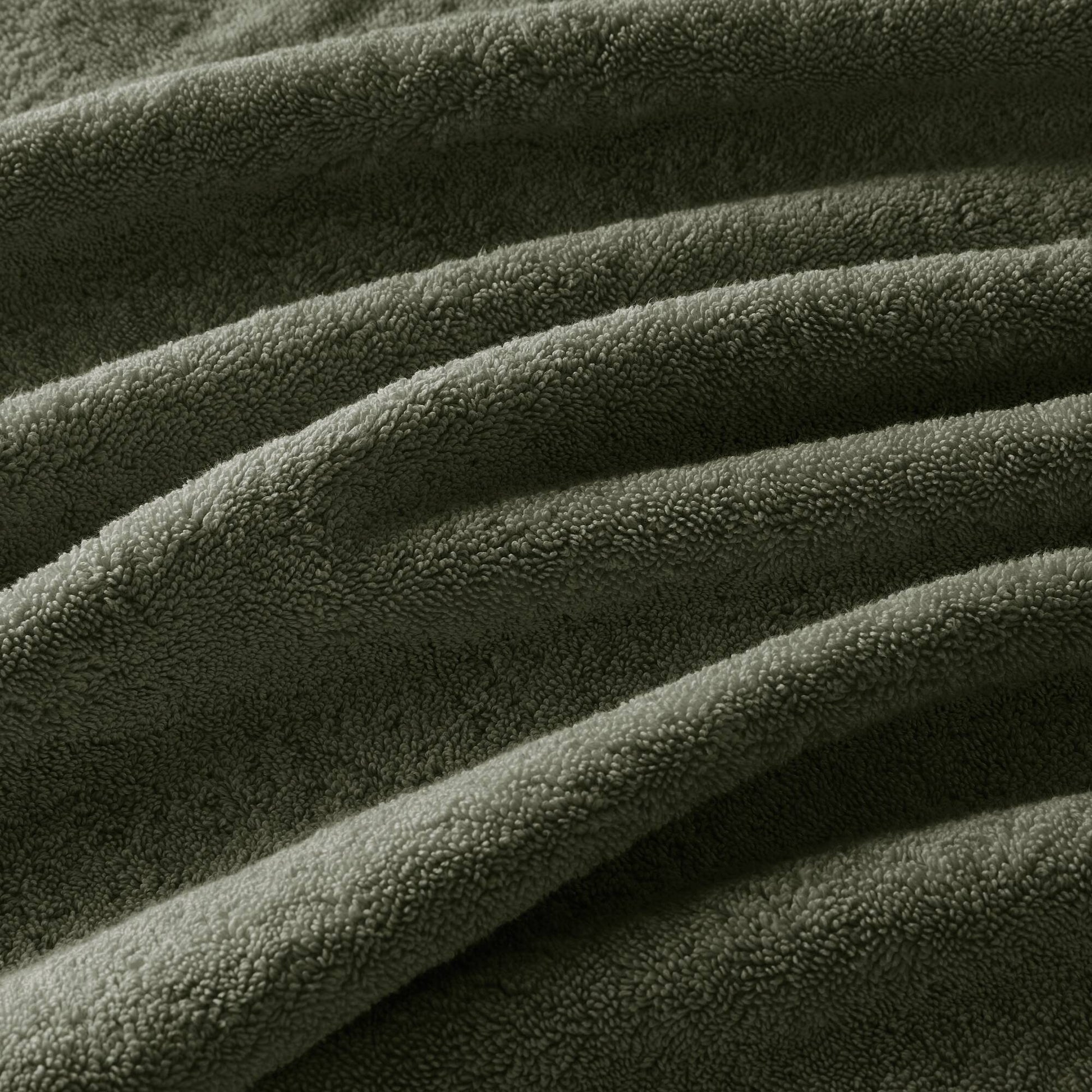 800GSM Ultra-Soft Absorbent Towel Set - Olive Green