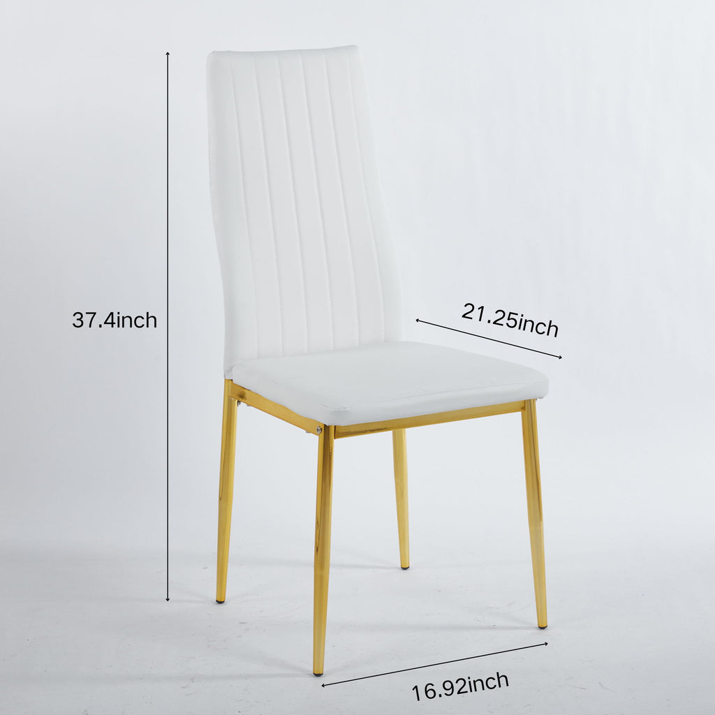 Golden Leg Dining Chair (Set of 4)