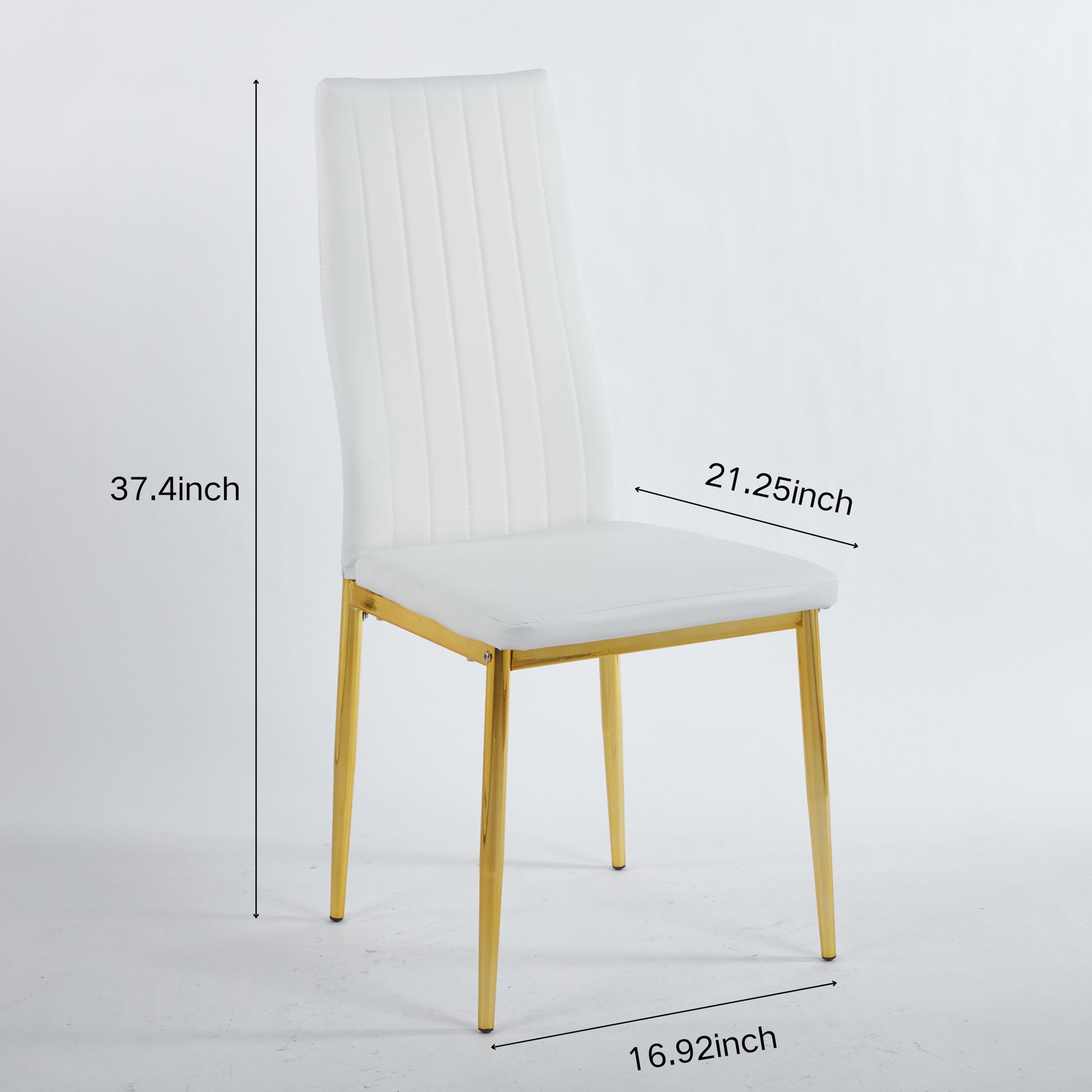 Golden Leg Dining Chair (Set of 4)
