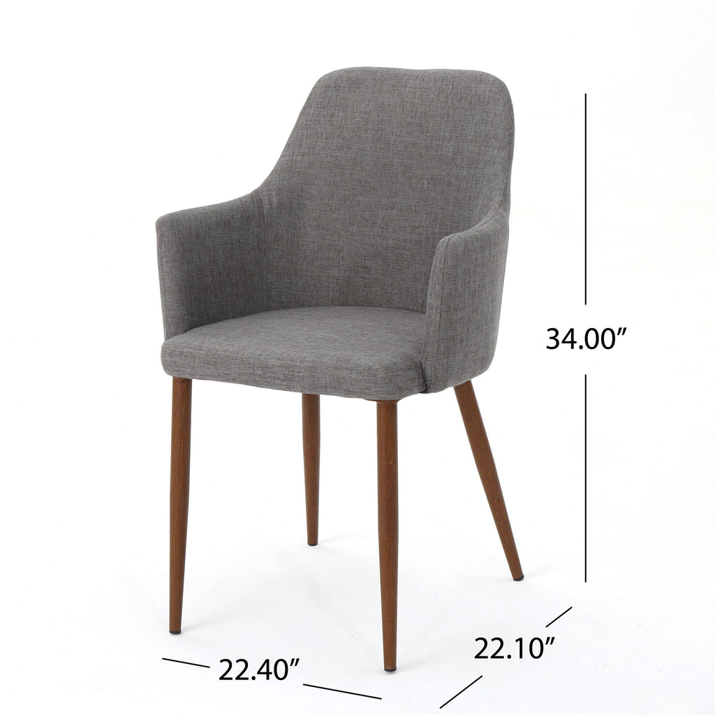 Elegant Dining Chair With Contoured Support