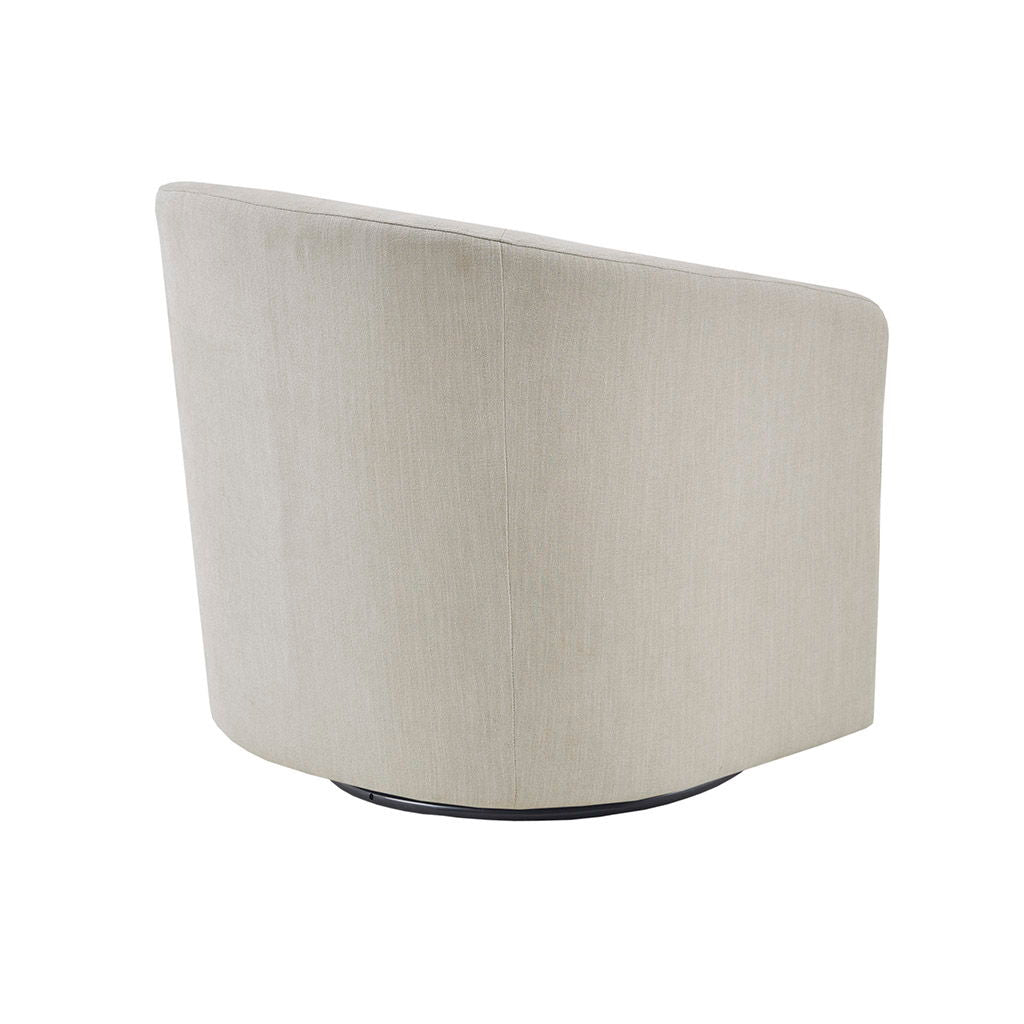 Amber - Swivel Chair - Ivory