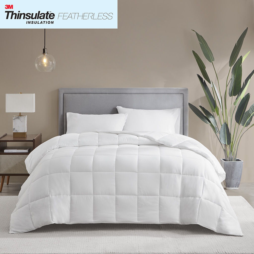 Warmer - King 300 Thread Count Down Alternative 3M Thinsulate Comforter - White