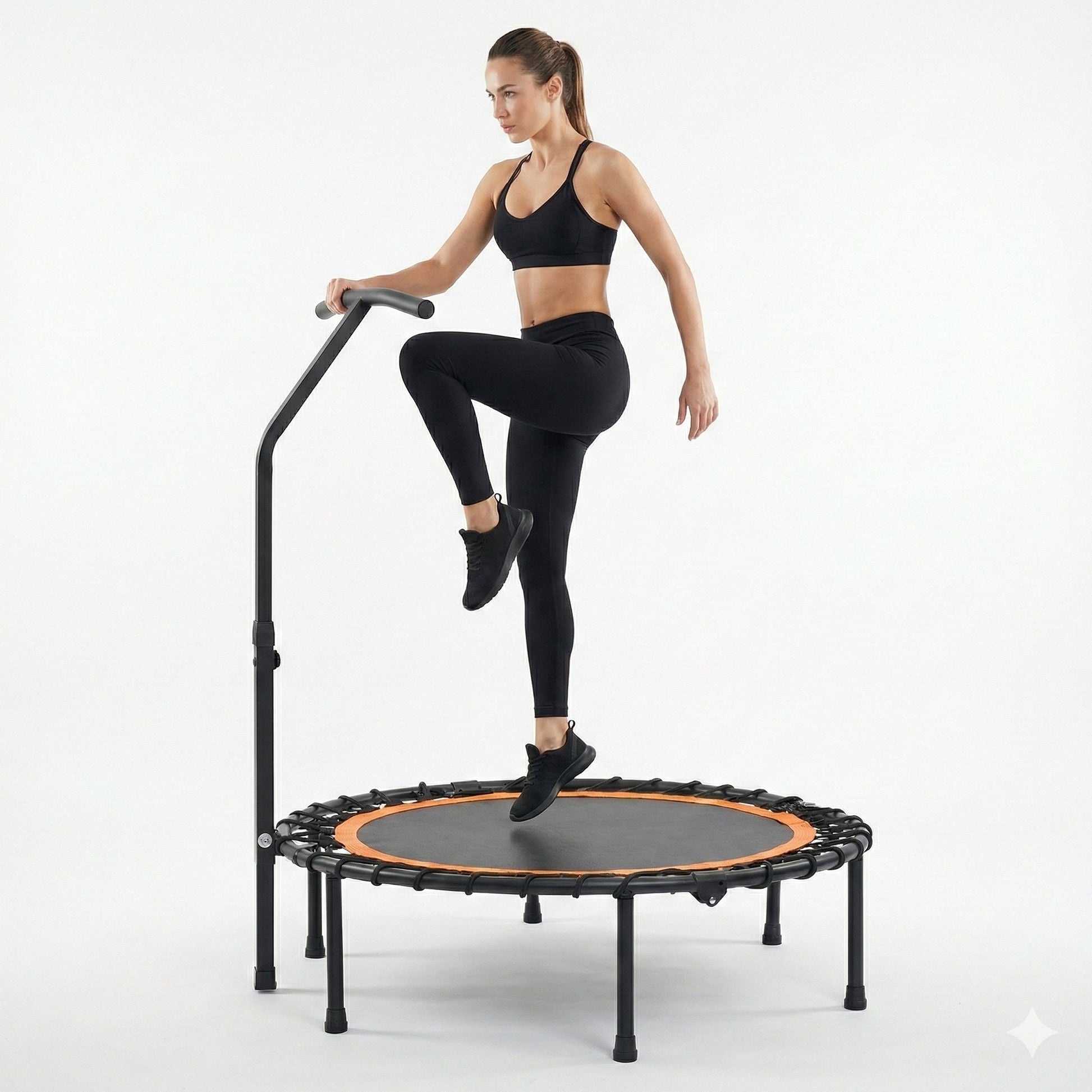 Xtp006 - Sports Trampoline Indoor / Outdoor Fitness Equipment - Black