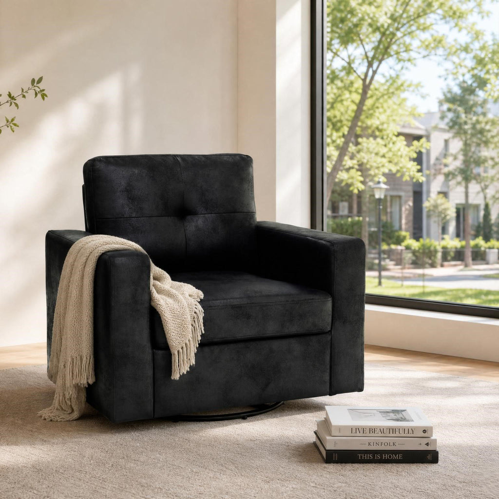 360 Degree Rotation Single Sofa Chair For Living Room
