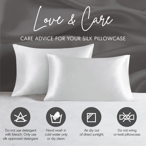 Silk - Queen Single Pillowcase - Pink