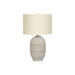 Table Lamp, Lighting, Transitional - Cream