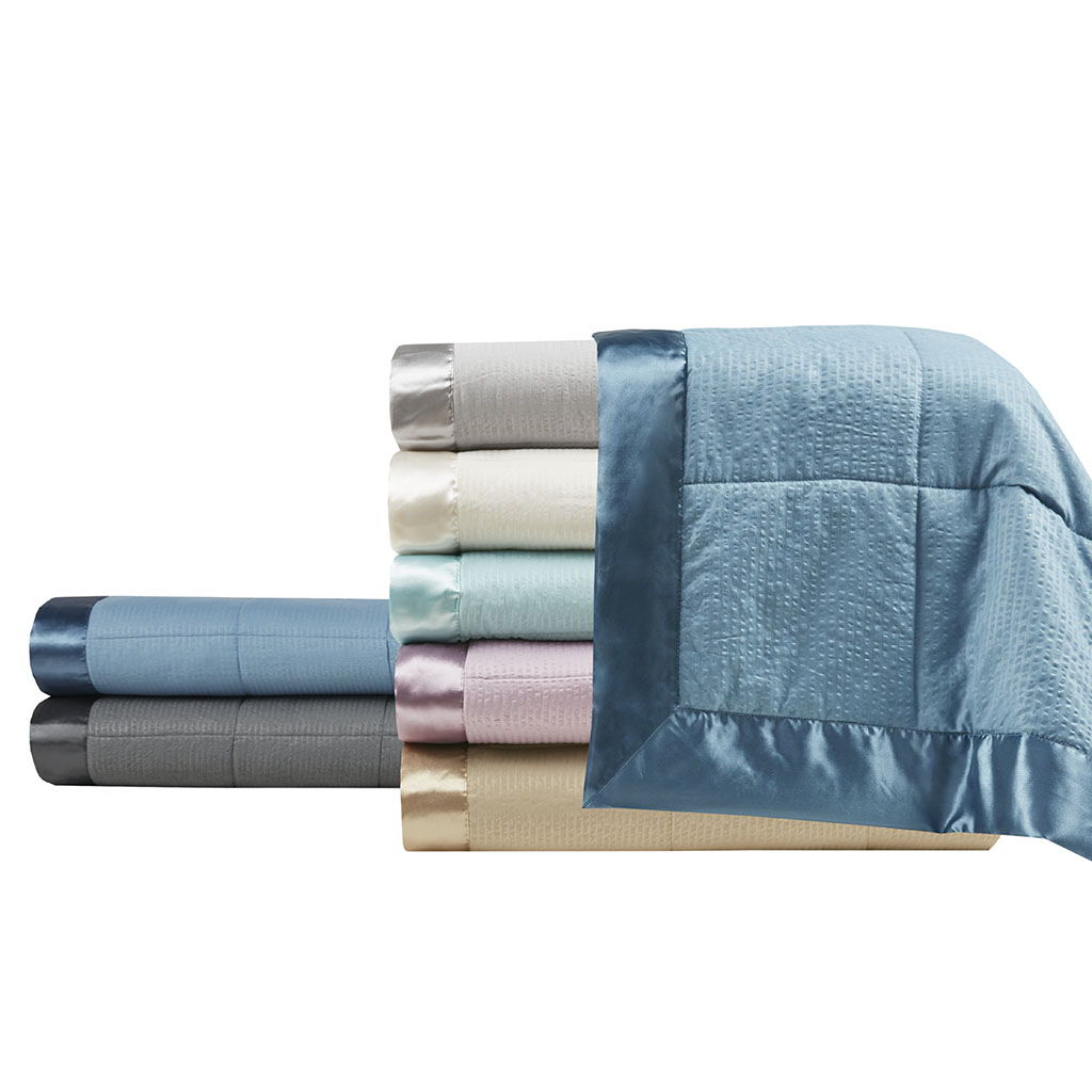 Cambria Premium Oversized Hypoallergenic Down Alternative Blanket With 3M Moisture Treatment - Gray